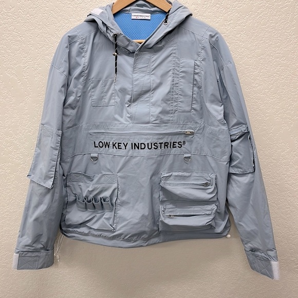 Low Key Industries Other - Low Key Industries Light Gray Utility Pullover Size Small
